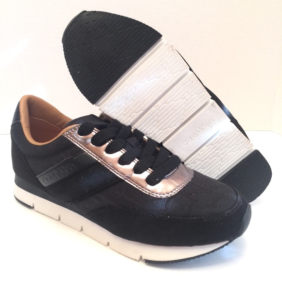 Calvin Klein Shoes - New Calvin Klein signature sneakers black